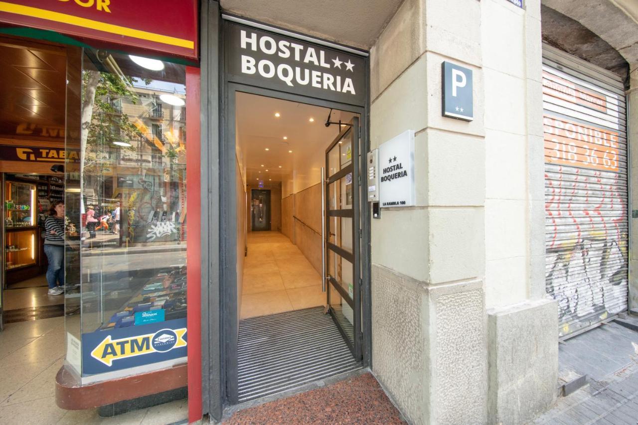 Hostal Boqueria Barcelona Exteriör bild